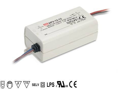APV-12-12 Meanwell Napájecí zdroj pro LED 12V 12W