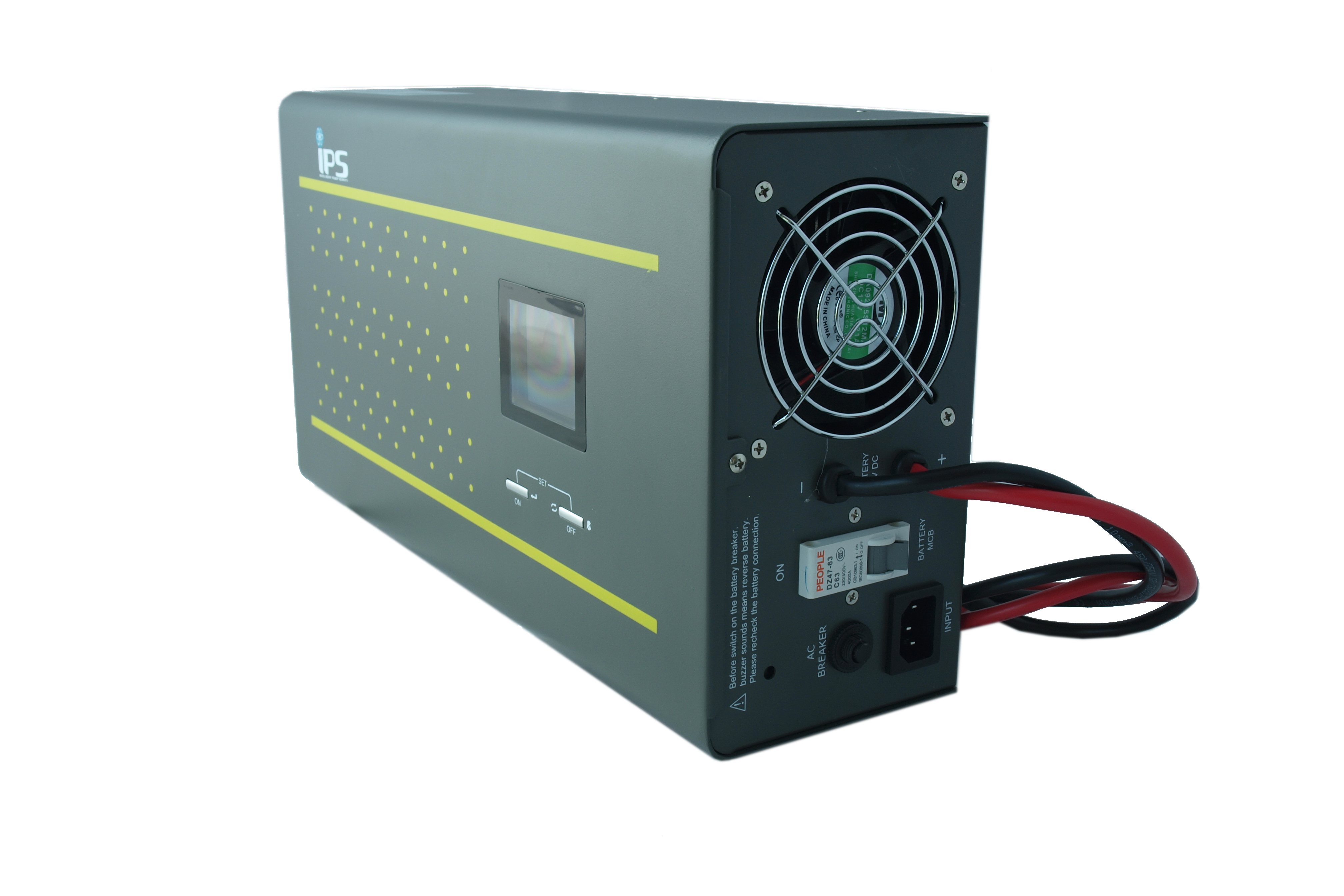 IPS600-SIN-WM Střídač s funkcí UPS 12V 600W
