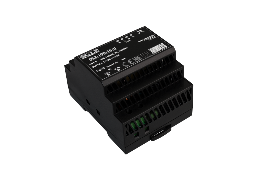 GLP DL2-100-12-U Zdroj na DIN 12V 90W 7.5A