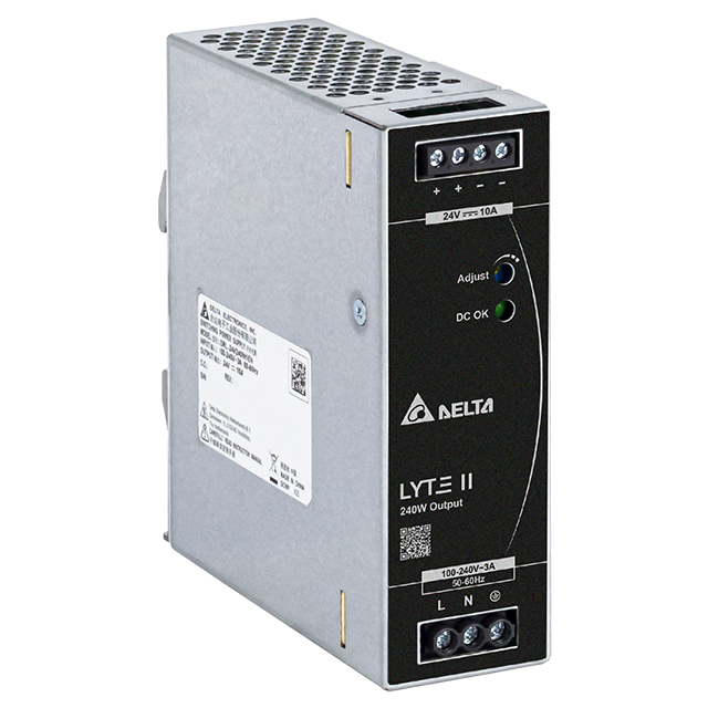 DELTA DRL-24V240W1EN Zdroj na DIN 24V 240W 10A