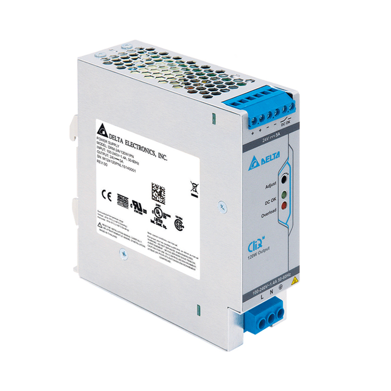 DELTA DRM-24V120W1PM Zdroj na DIN 24V 120W 5A