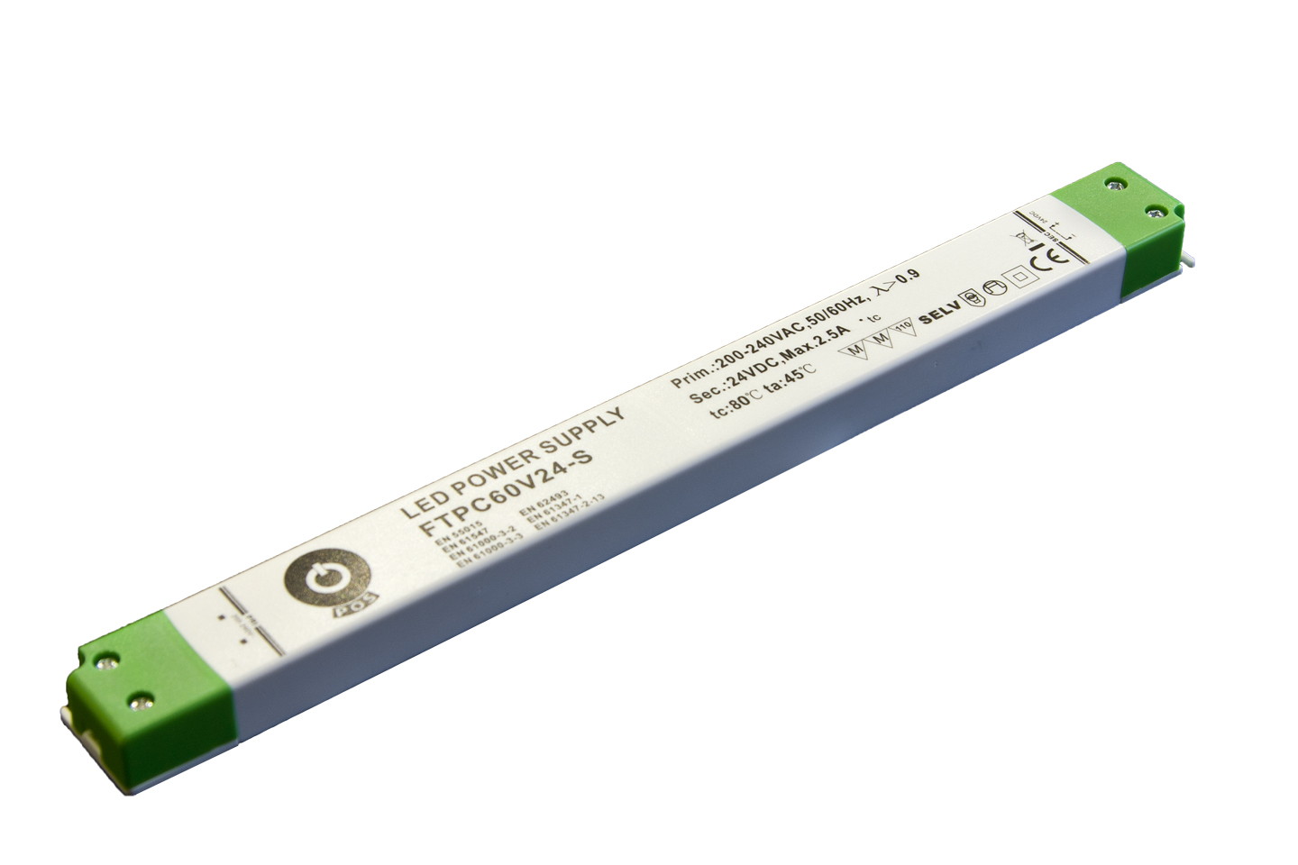 FTPC60V24-S Napěťový zdroj SLIM 24V 2.5A 60W