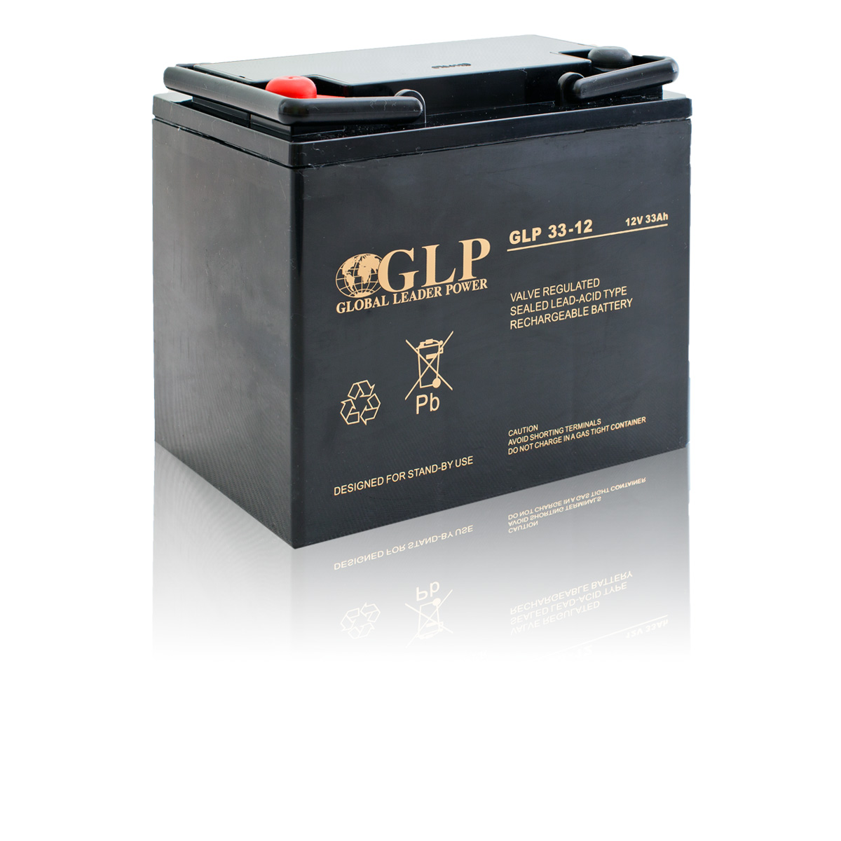 Bezúdržbový záložní akumulátor - baterie VRLA - AGM 33Ah / 12V