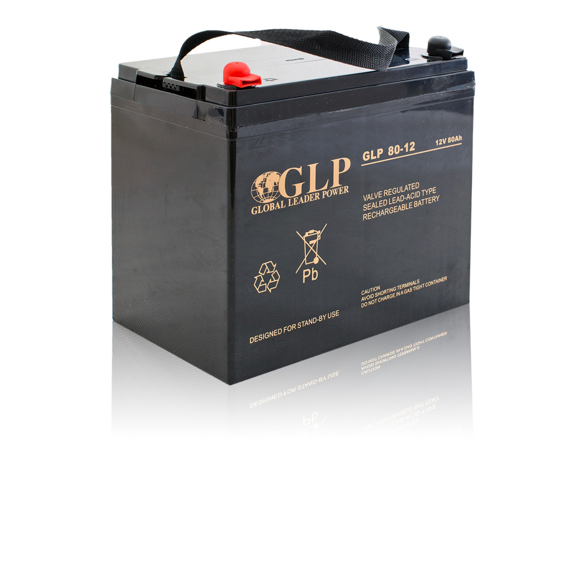 Bezúdržbový záložní akumulátor - baterie VRLA - AGM 80Ah / 12V