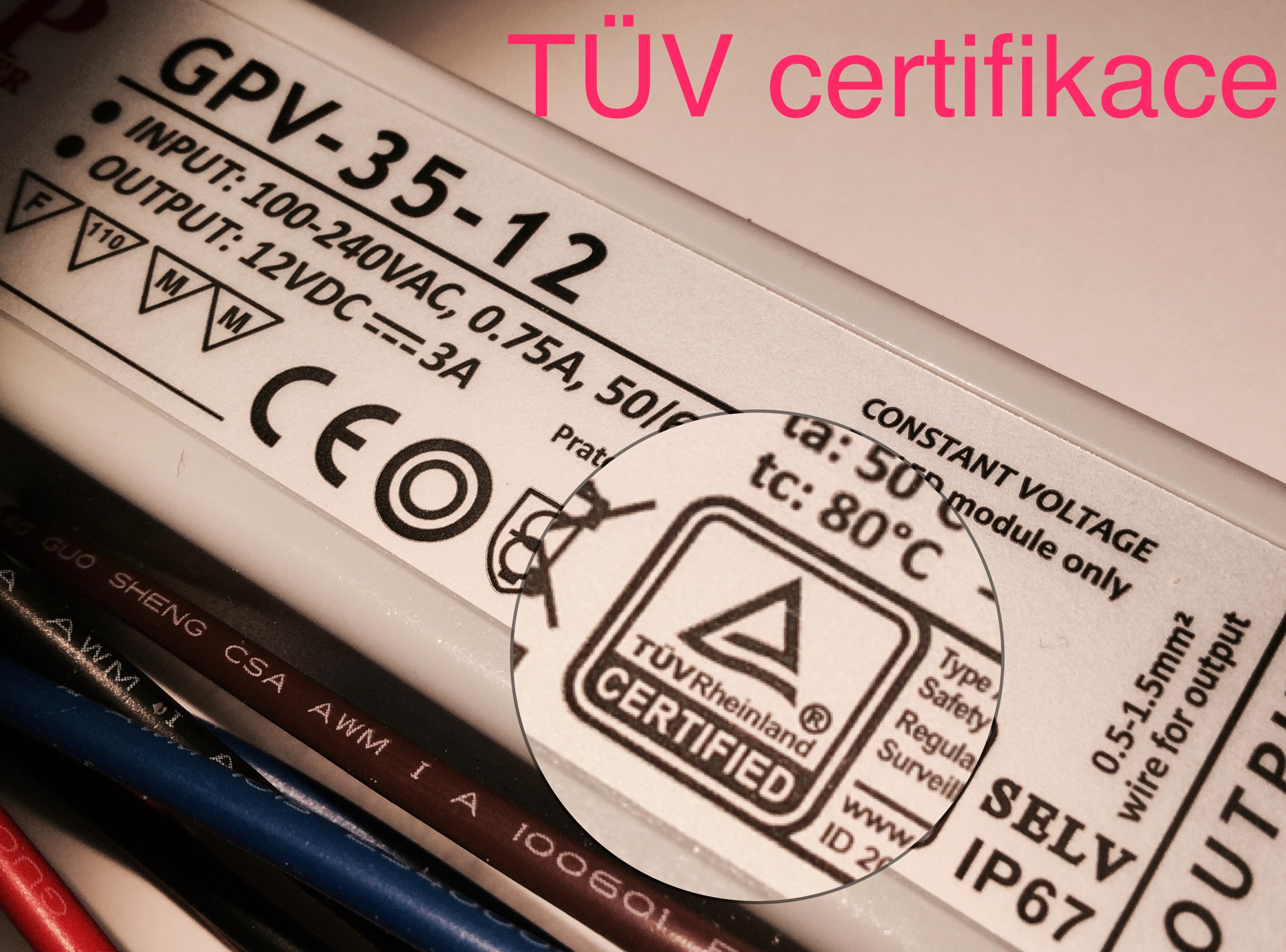 GPV-35-24 Zdroj konstantního napětí 24V 1.5A 36W