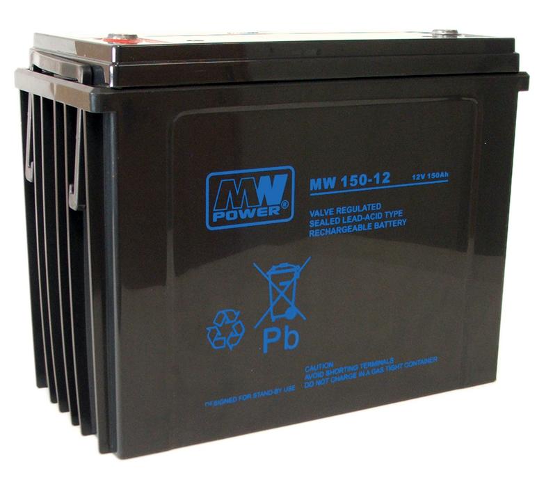 Bezúdržbový záložní akumulátor - 150Ah / 12V, 500cyklů, 12let