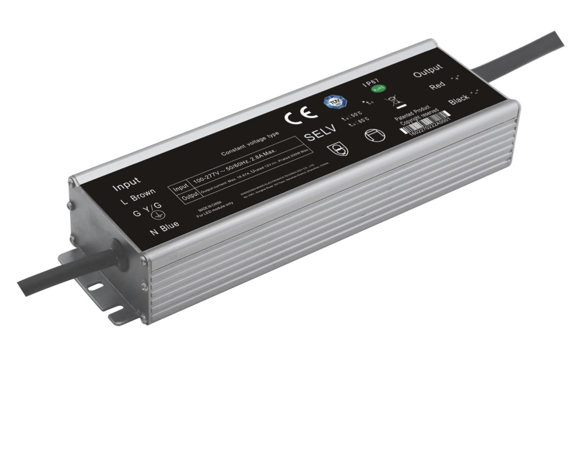GLSV-200B024 Zdroj konstantního napětí 24V 8,33A