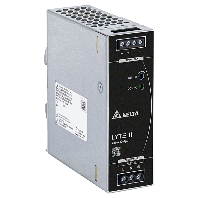 DELTA DRL-12V240W1EN Zdroj na DIN 12V 240W 20A