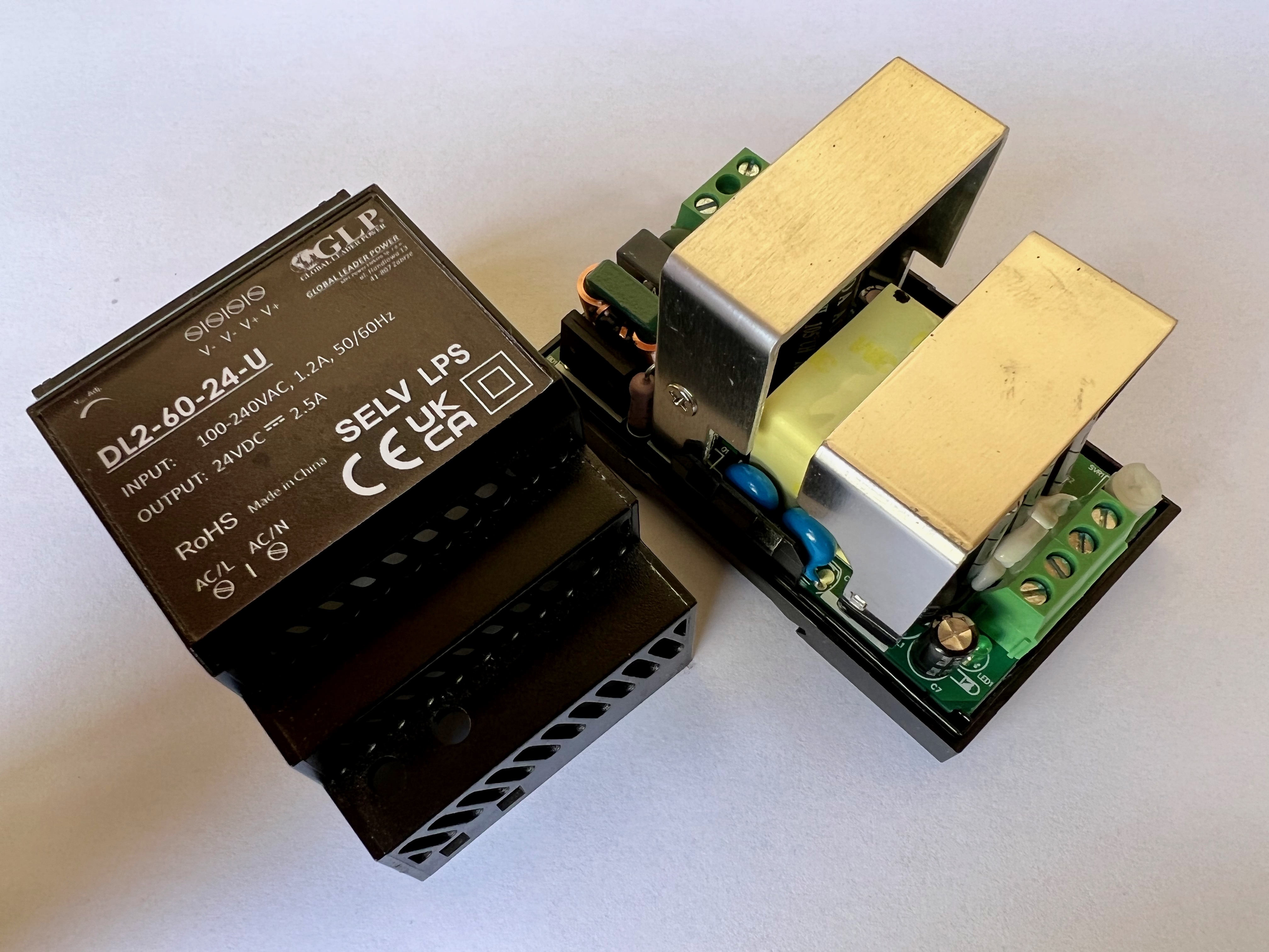 GLP DL2-60-24-U Zdroj na DIN 24V 60W 2.50A