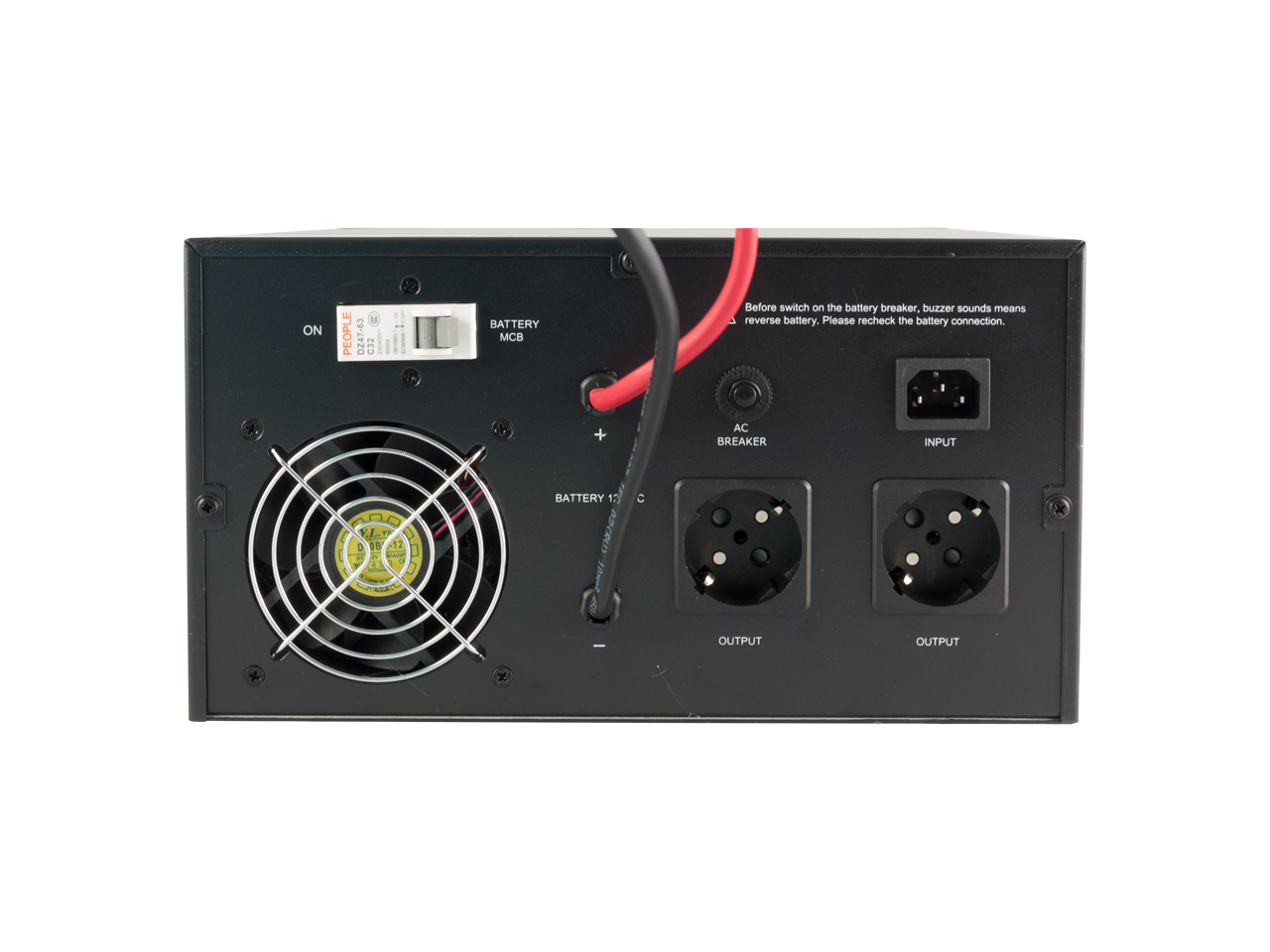 IPS1600-SIN střídač s funkcí UPS čistý sinus 1600W