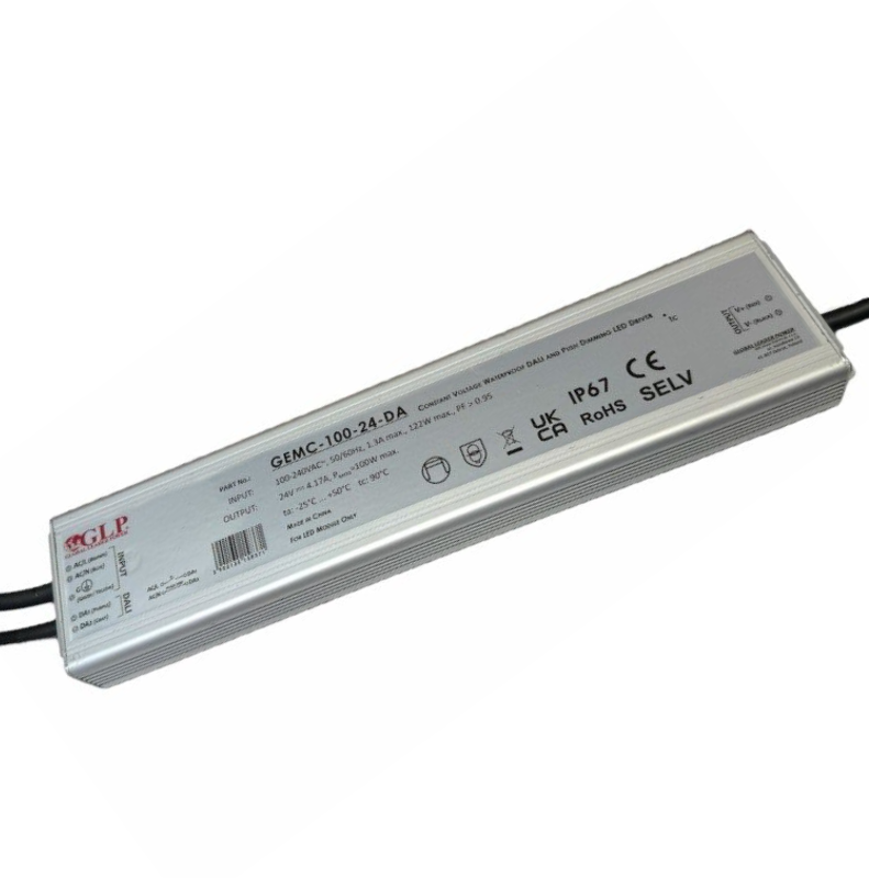 GLP GEMC-100-12-DA Napěťový zdroj DALI2 12V 8.34A 100W