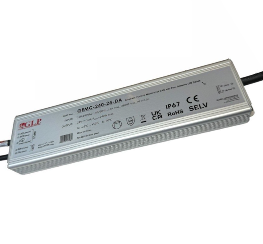 GLP GEMC-240-12-DA Napěťový zdroj DALI2 12V 16.6A 200W
