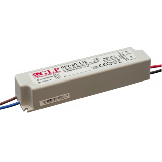 GPV-60-12E Zdroj konstantního napětí 12V 5A 60W