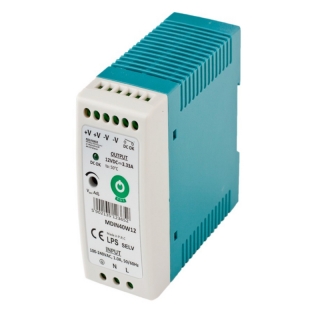 MDIN40W12 POS Zdroj na DIN 12V 40W 3.3A
