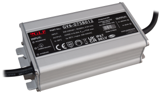 GV6-075B012 Zdroj konstantního napětí 12V 6.25A