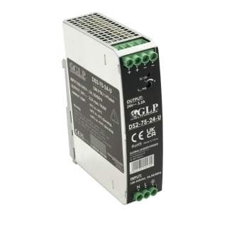 GLP DS2-75-12-U zdroj na DIN 12V 75W
