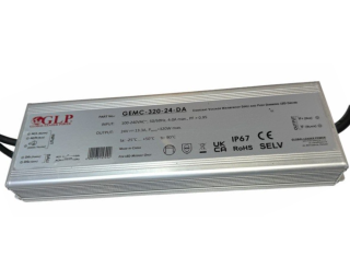 GLP GEMC-320-24-DA Napěťový zdroj DALI2 24V 3.3A 320W